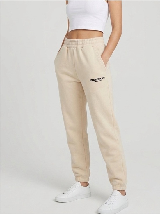 Star Wars Pants - Smash + Tess x Star Wars Beige Fleece Jogger Sweatpants Size
XS